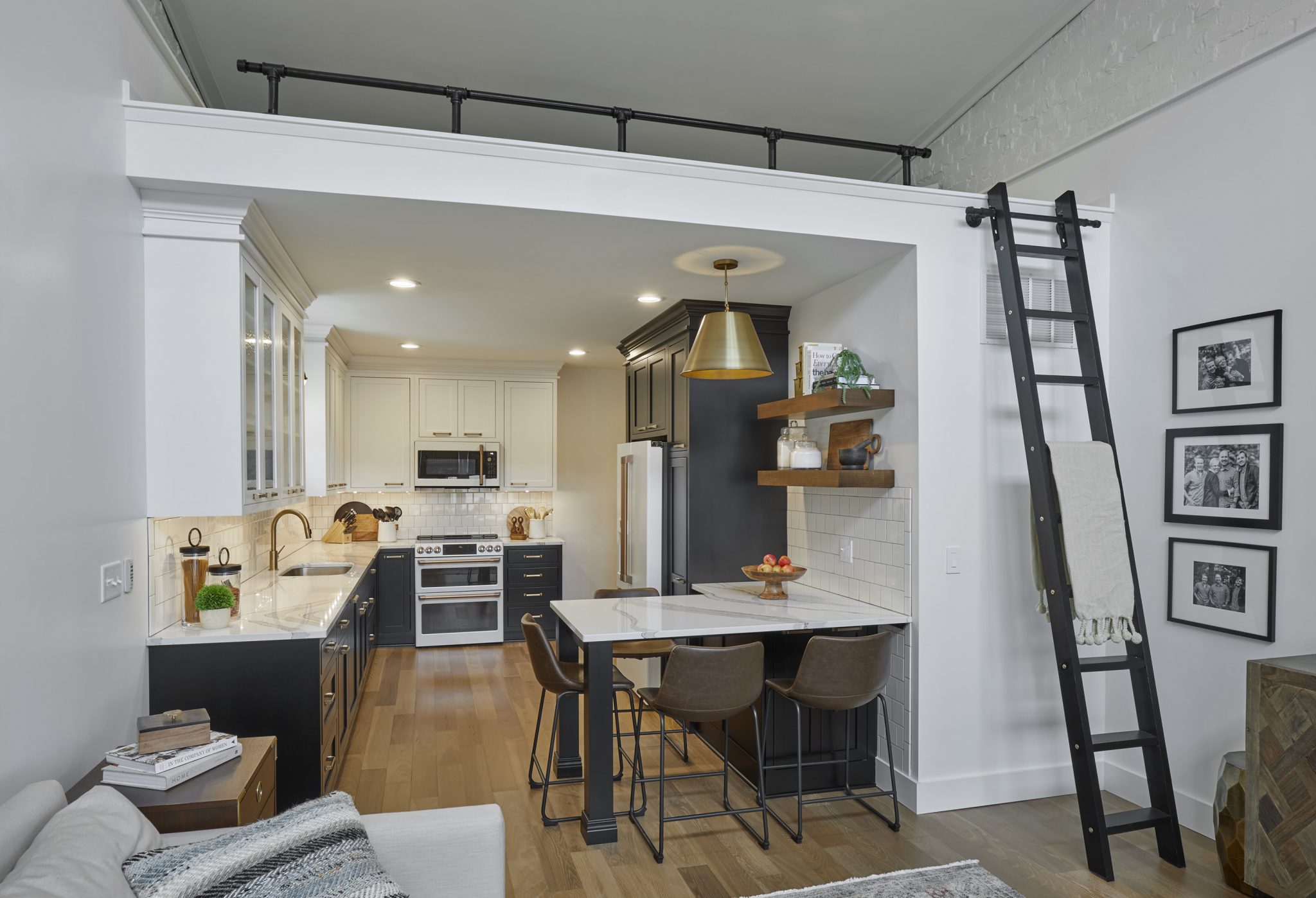 Loft Apartment with ladder
